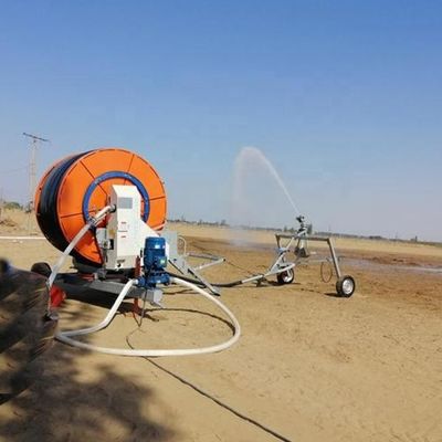 Landbouw Reizigerslang spoel besproeiingsmachine met plastic materiaal