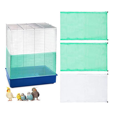 Plastic type HDPE insect Bird Bug Barrier Mesh Met trektouw voor het kweken van Fruit Tree Protection Cover Net Bag in Wit
