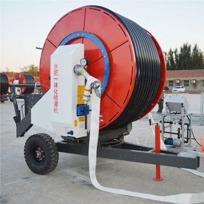 560*435*264 Landbouwbewateringsmachine met metalen reissprinkler slang spoel