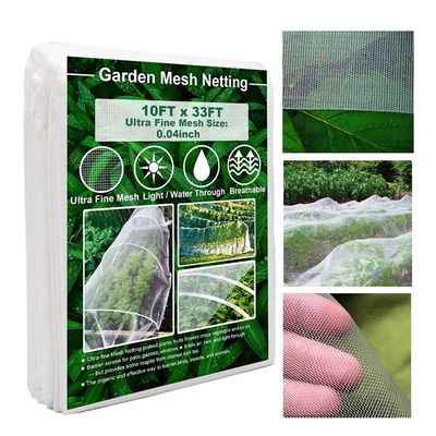 2.5M*10M Greenhouse Insect Barrier Bird Net Solid Vegetable Gardens Insect Netting for Farm Protection