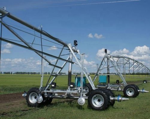 2023 Lateral Move Irrigation High Rigidity 3800 KG Centrale pivot irrigatiesysteem voor automatische motoren