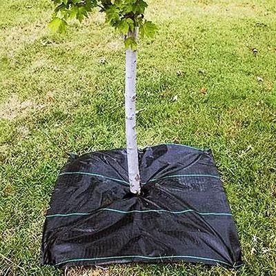Beschermende PP-geweven membraan PE-grondbedekking Mesh Weed Mat Roll Anti Grass Weed Mulch Film