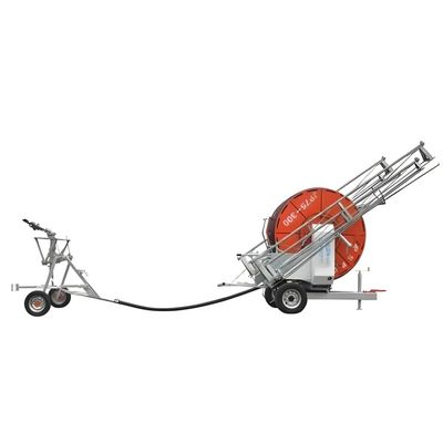 Geavanceerd 75 cm Diameter Farm Irrigation Traveling Rain Gun met Boom Cart Truss Boom System