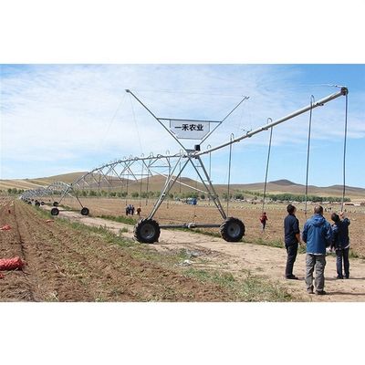 Grote regenpistol sprinkler irrigatiesysteem voor 50 hectare Landbouw Remote monitoring en Axial spraying machine inbegrepen