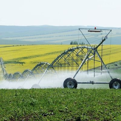 Landbouw Zonnecentrum Pivot Irrigatie Water en verzekering