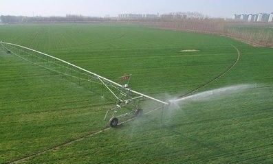 Landbouw Zonnecentrum Pivot Irrigatie Water en verzekering