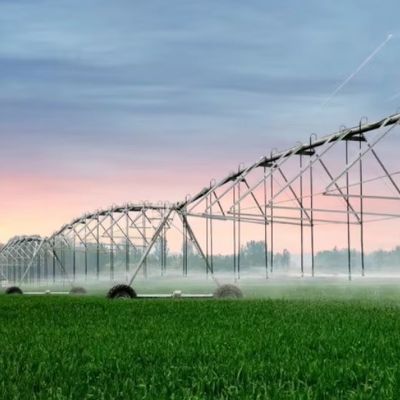 Waterbesparende centrale draaibank irrigatiesprinkler voor restaurantbouw