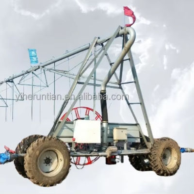 2024 Bestseller Automatisch laterale lineaire irrigatiesysteem voor de tuin Twee vier wielen Optie afstandsbediening
