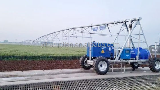 2024 Zeer populair Automatisch laterale lineaire beweging Tuinbewateringssysteem met twee/vier wielen en afstandsbediening