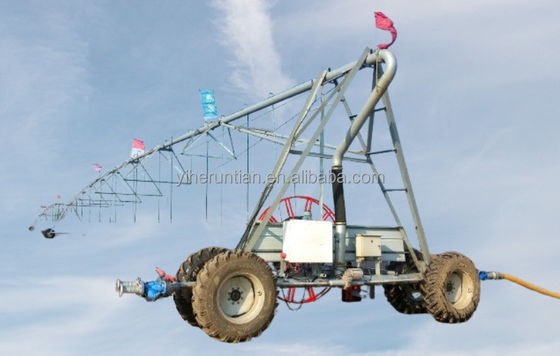 2024 Leading Seller Automatisch laterale lineaire irrigatiesysteem voor tuinen met twee/vier wielen met metalen materiaal