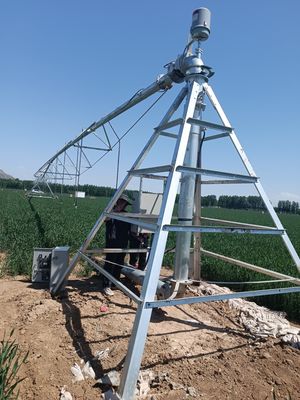 Optimale gewasgroei met centrale pivotoplossing Robuuste structuur en afstandsbewaking
