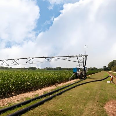 2025 Dual Wheel Linear Move Farm Irrigation System voor landbouw en katoenplant