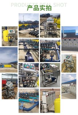 80 kg water en meststof geïntegreerde meststof applicator voor landbouw irrigatiesysteem in de kas
