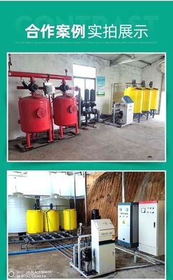 Automatische intelligente water- en meststofgeïntegreerde machine voor landbouwdruppelbewateringsapparatuur 32 cm diameter