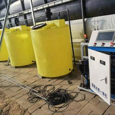 Op maat gemaakte intelligente water- en meststofintegratie-machine voor plastic druppelbewateringssysteem in de moderne landbouw