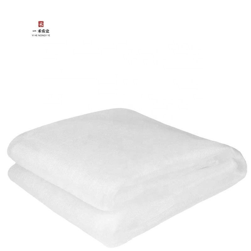 Plastic type HDPE insect Bird Bug Barrier Mesh Met trektouw voor het kweken van Fruit Tree Protection Cover Net Bag in Wit