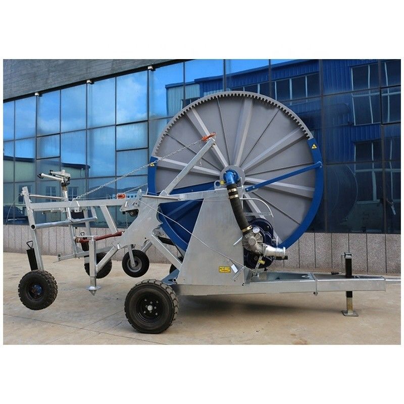 Afstandsbewaking Landbouw Mobiele regenpistool Sprinkler Waterbesparingsmachine JP90-400 Slang Reels Irrigatiesysteem