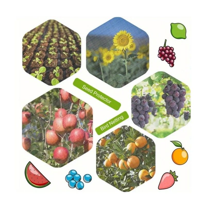 HDPE UV Plastic Mesh Insektenbestendige kas Anti-insecten Net voor groentetuin Landbouw