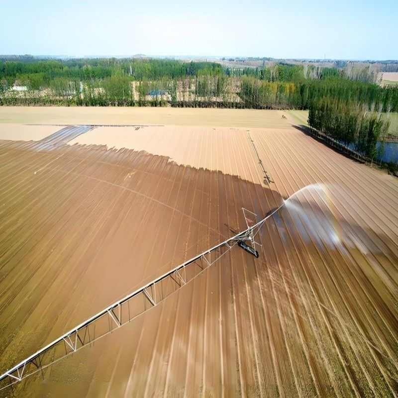 2200 KG Machinery Repair Shops Grote schutter Landbouw Vaste Centrum Pivot Irrigatie Systeem voor grasland en landbouwgrond