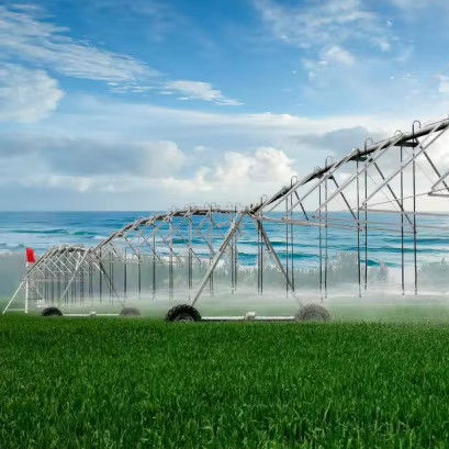 30 inch Diameter Center Pivot Irrigation System for Agriculture Auto Zonne-aangedreven geavanceerde sproeiers inbegrepen