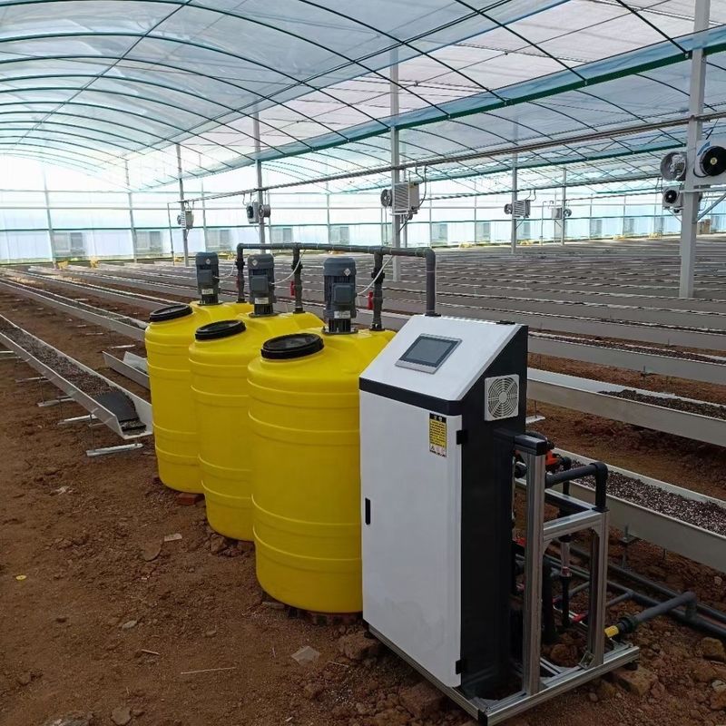 Intelligente meststof- en watergeïntegreerde machine 80 kg Druppelbewateringsapparatuur voor landbouwboomgaarden