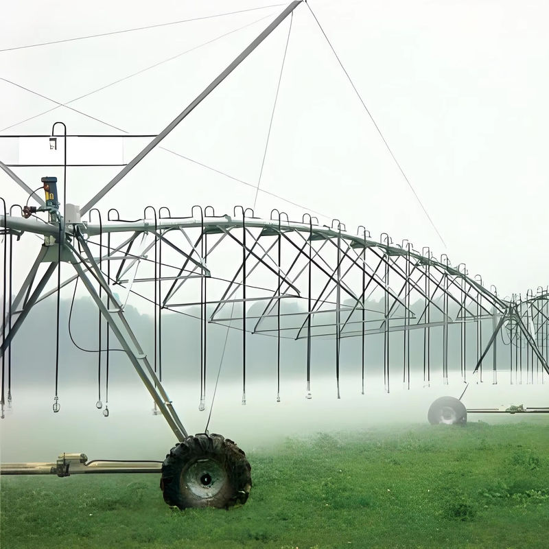 Metalen lineaire irrigatiesystemen voor landbouwsprinklers met kernpompen, motorversnellingscomponenten en geavanceerde technologie
