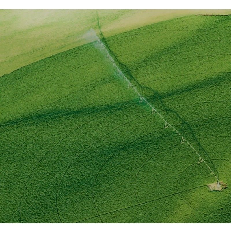Grootschalige bewegende centrale draaibank irrigatiesysteem 5-150ha/10-500acre voor optimale waterverdeling in de landbouw