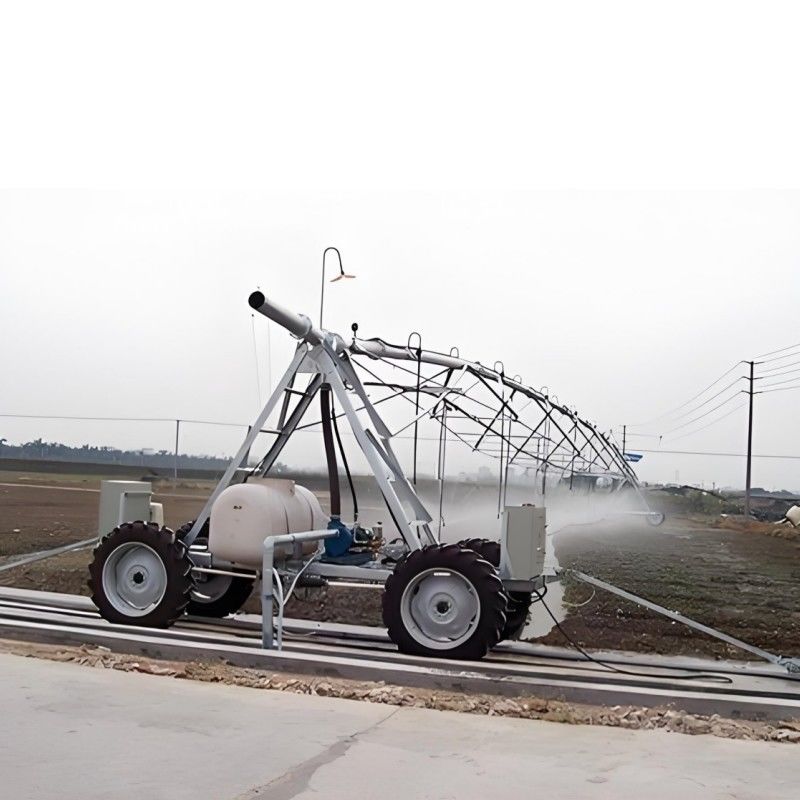Centrum voor landbouwmachines en -apparatuur Pivot laterale lineaire beweging Side Roll lineaire irrigatiesysteem met een capaciteit van 2200 KG