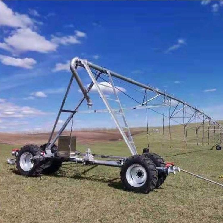 Big Farms Center Pivot Solar Irrigation System Core Bearing Linear Move Landbouw Sprinkler Machine 168 cm Diameter