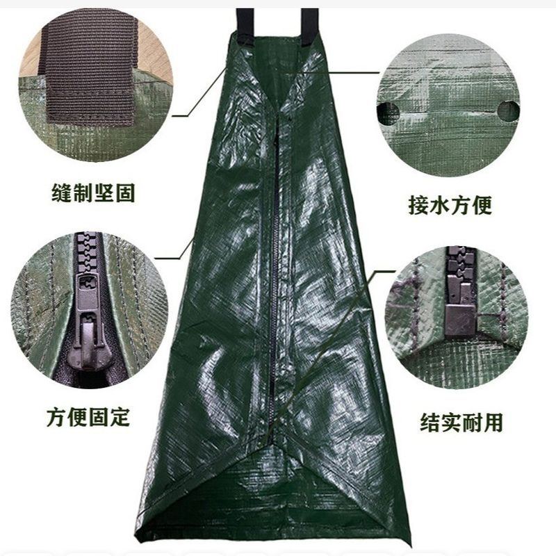 Groene PE PVC-garens voor 15-20 liter capaciteit zelfdruppelende irrigatie Boomwaterzak in plastic materiaal